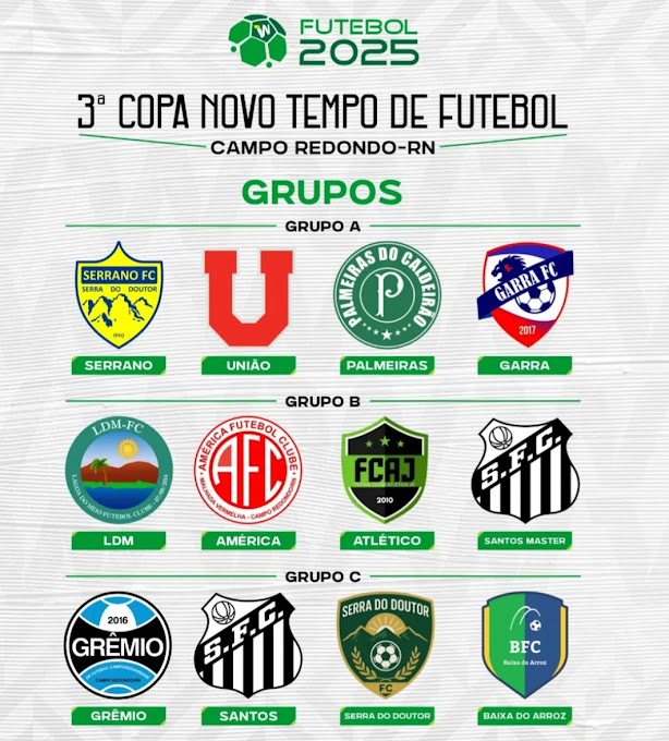 3ª COPA NOVO TEMPO DE FUTEBOL