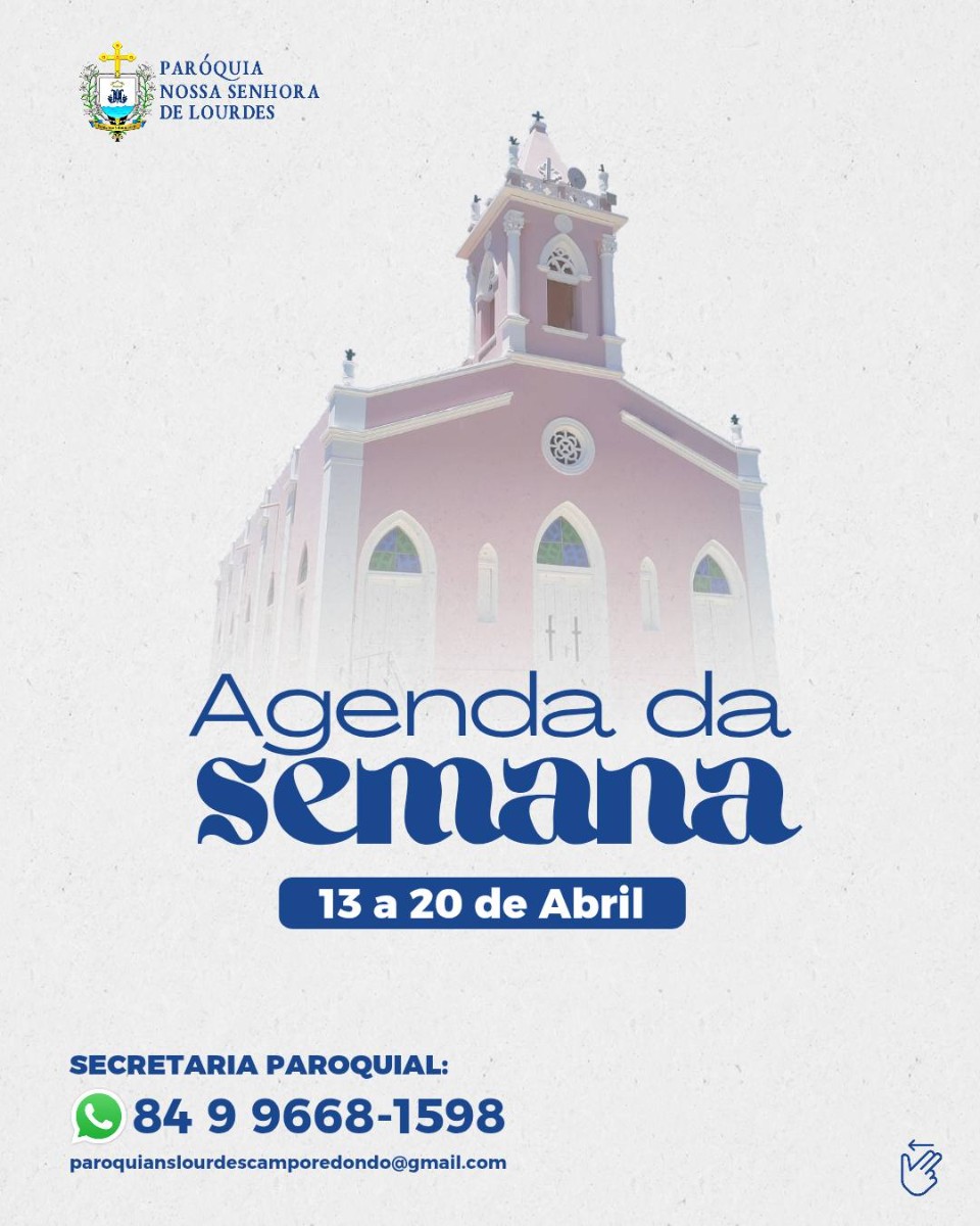 PROGRAMAÇÃO DA SEMANA SANTA