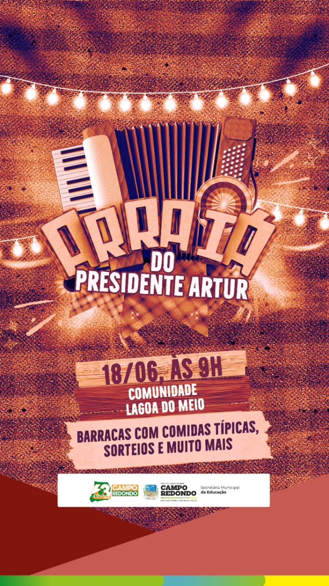 ARRAI&Aacute; DO PRESIDENTE ARTHUR CR2026