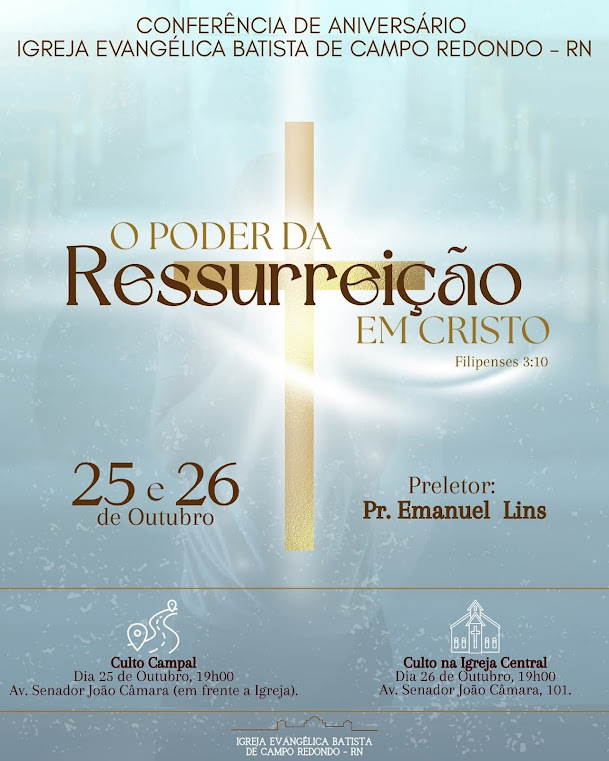 CONFERÊNCIA DE ANIVERSÁRIO DA IBRCR