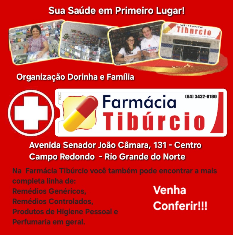 FARMÁCIA TIBÚRCIO CR