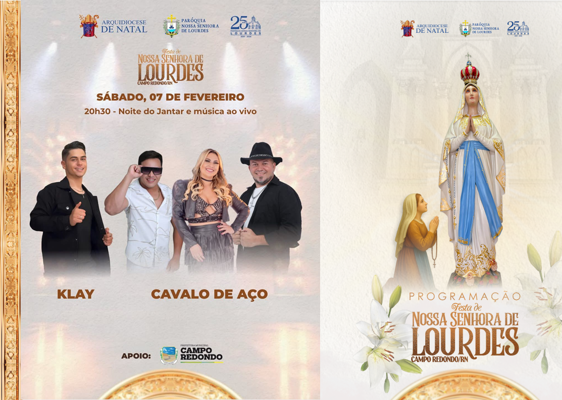 FESTA SOCIAL DO DIA 07/02 - JANTAS DE NOSSA SENHORA