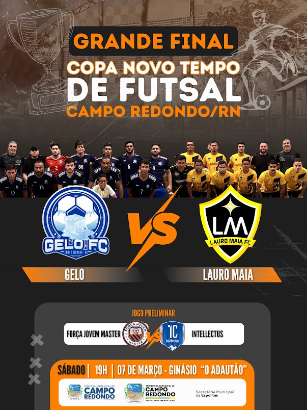 FINAL DA COPA NOVO TEMPO DE FUTSAL 2026