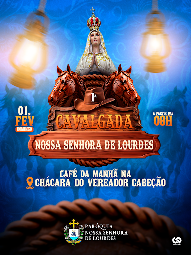 I CAVALGADA DE NOSSA SENHORA DE LOURDES 2026