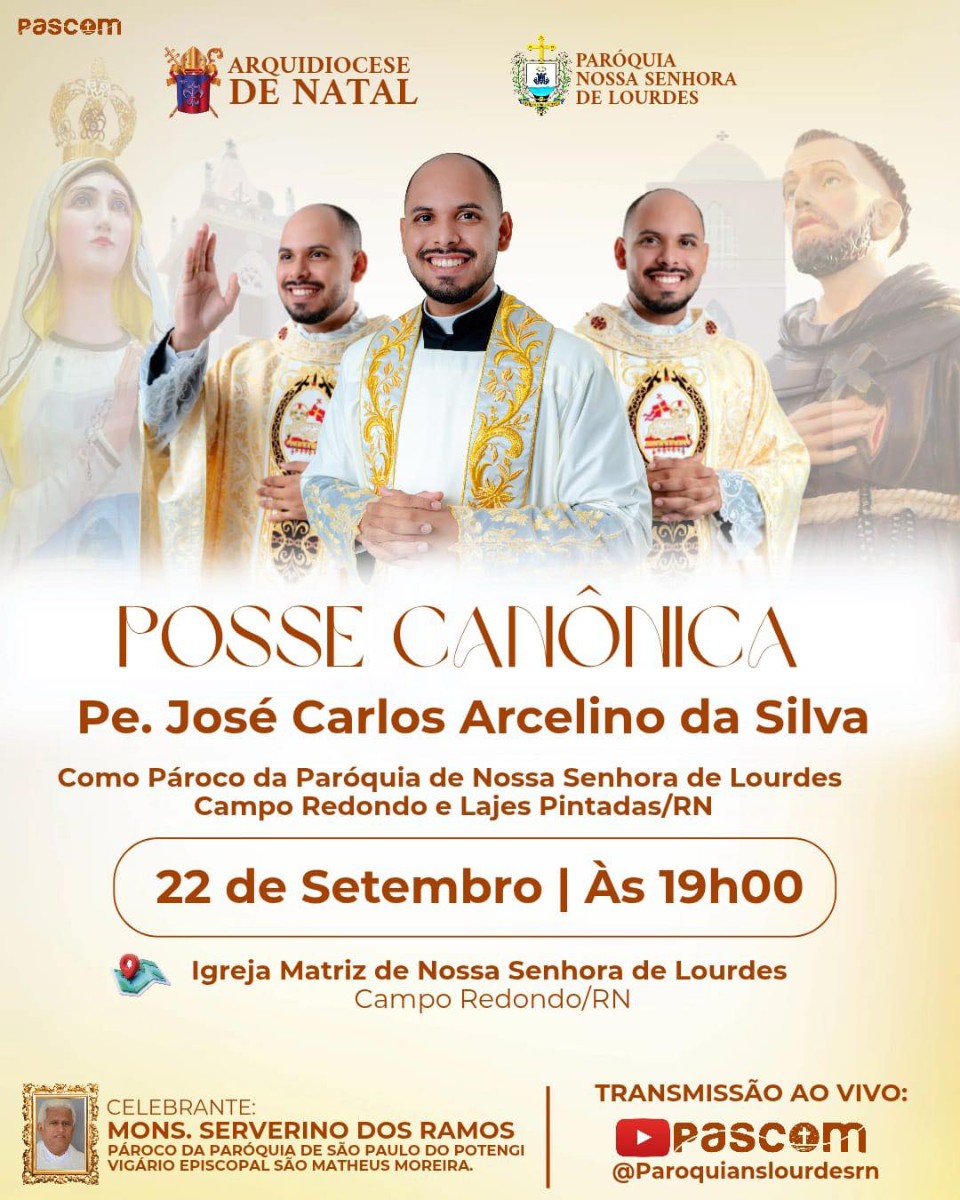 POSSE DO PADRE JOSÉ CARLOS COMO PÁROCO