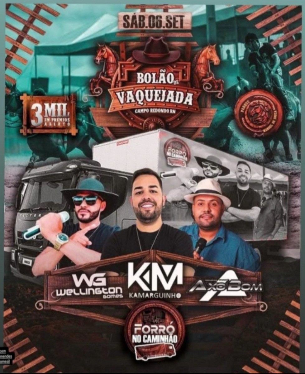 ATRAÇÕES DO BOLÃO DE VAQUEJADA 