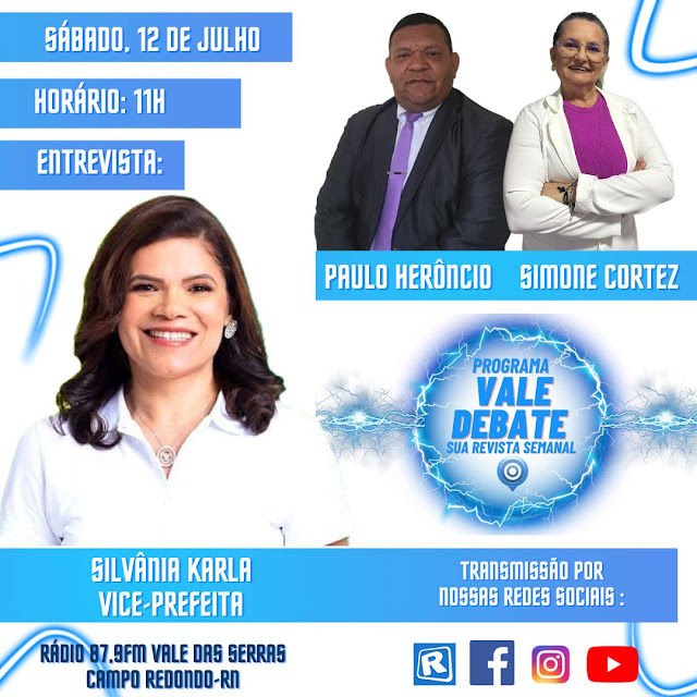 VALE DEBATE ENTREVISTA