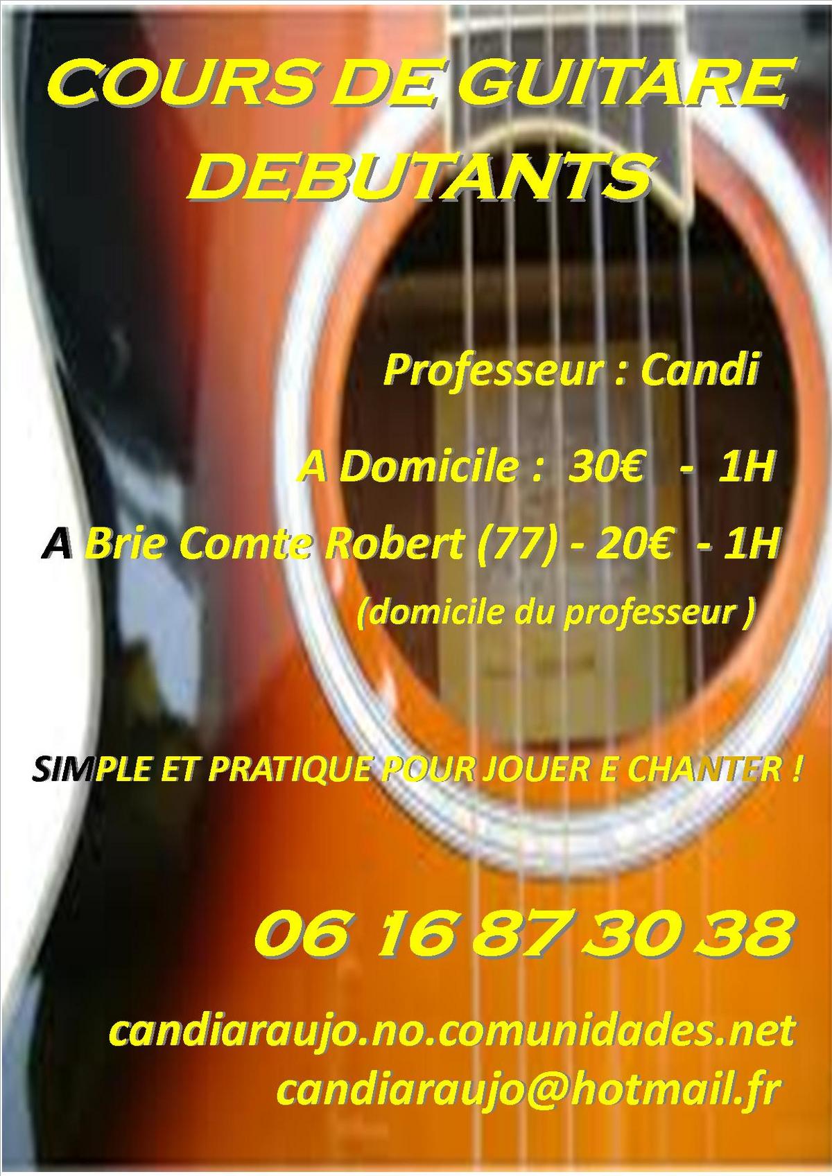 cours de guitare