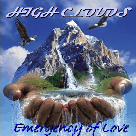 capa do cd demo -meu grupo de rock "high clouds"