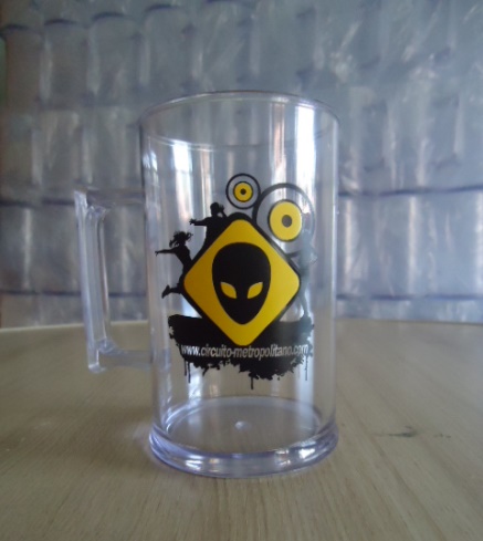 caneca acrilica de 300ml