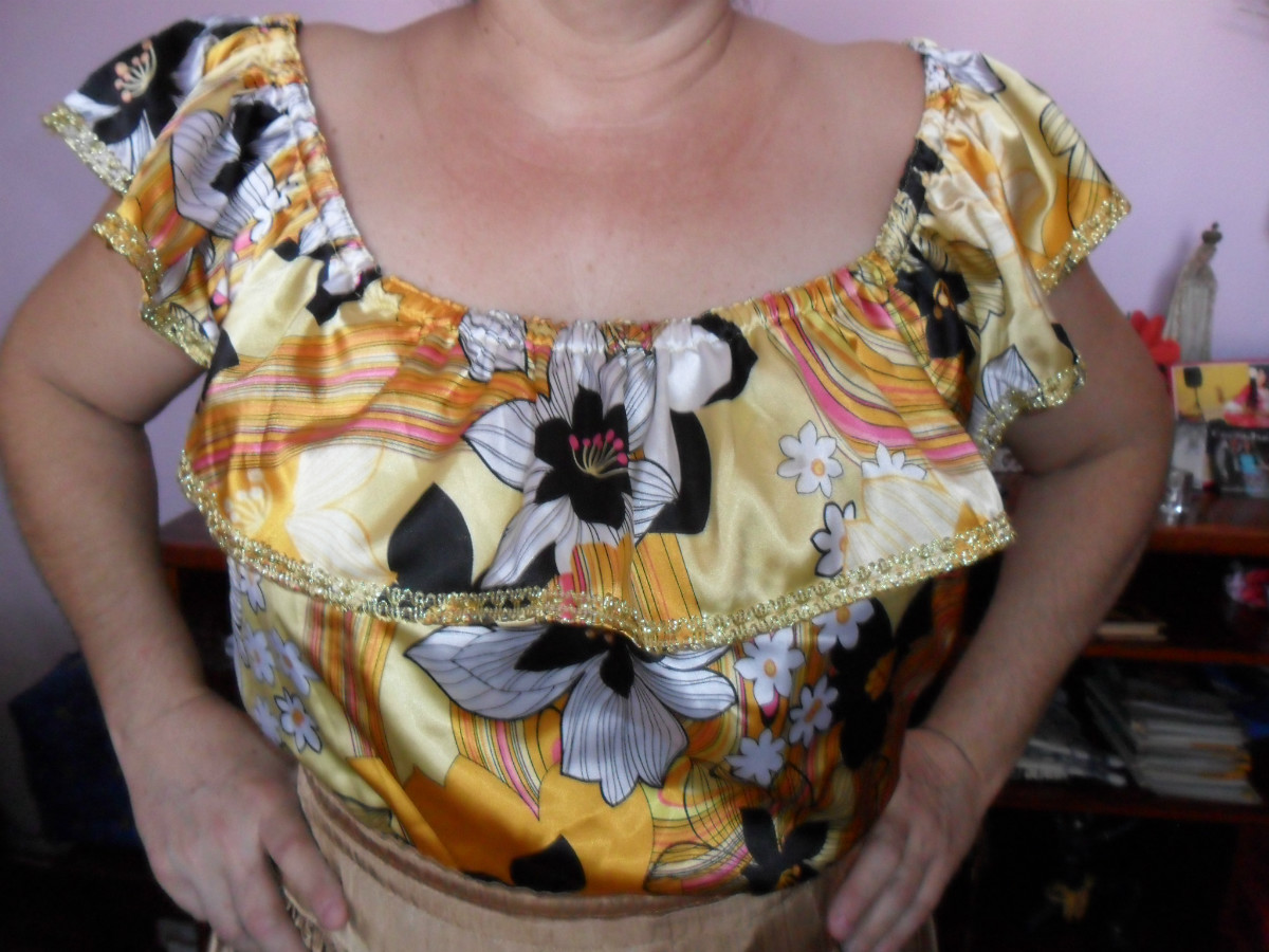 Blusa cigana