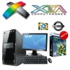 COMPUTADOR XTA PROF A AMD SEMPRON 145 2GB 250GB DVDRW + MONITOR LCD 18.5