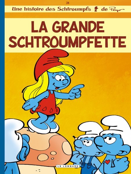 La grande schtroumpfette