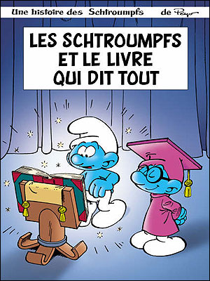 Les schtroumpfs et le livre qui dit tout