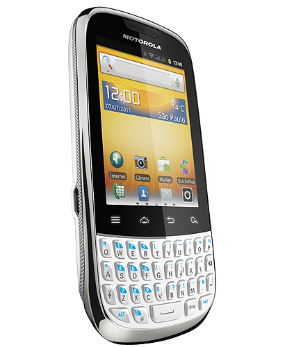 MOTOROLA EX115 MOTOKEY CINZA C/ CÂMERA 3MP, DUAL CHIP, MP3, FM, BLUETOOTH