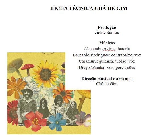 Ficha Técnica Chá de Gim