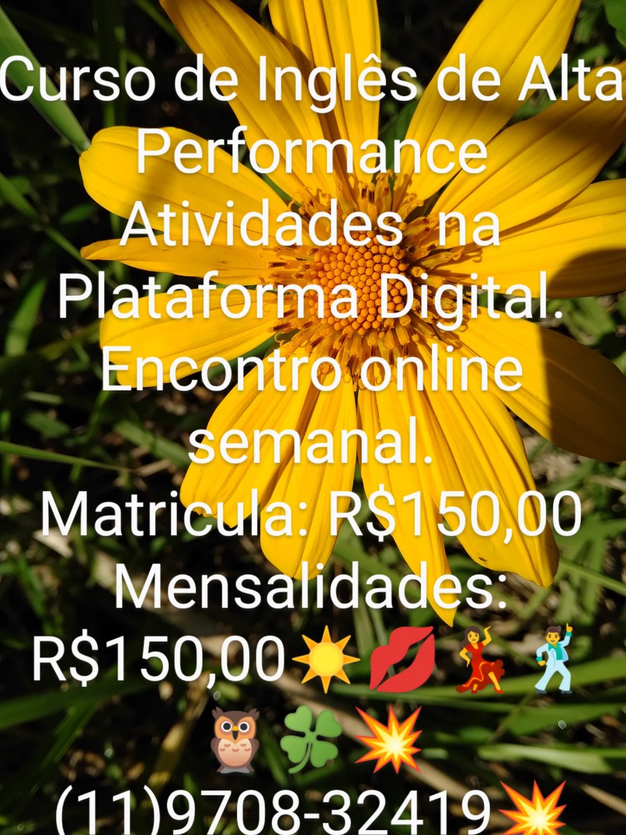 CURSO DE INGLÊS