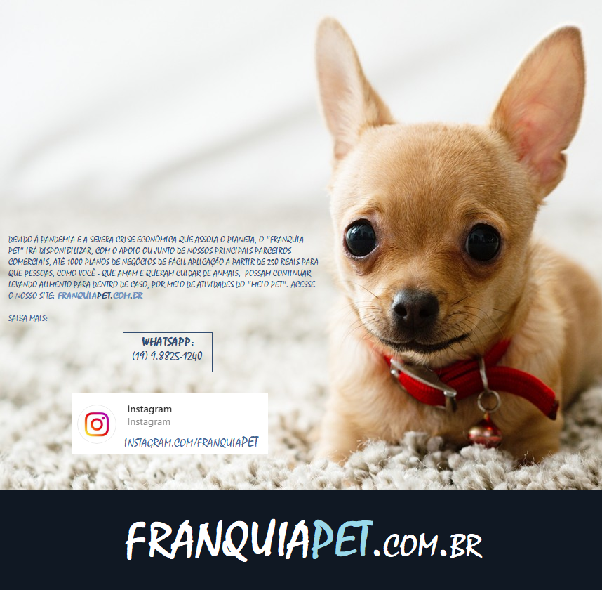 FRANQUIA PET (19)9.8825-1240