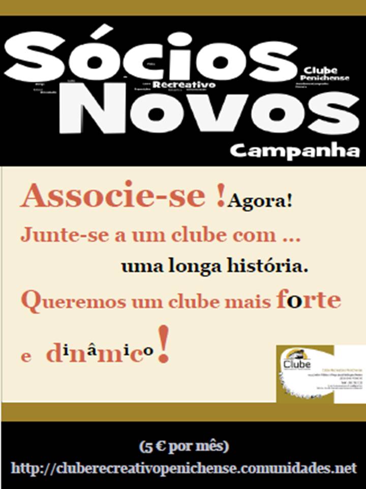 Campanha Novos Sócios