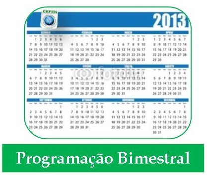 Agora você pode saber a Programação Bimestral online!