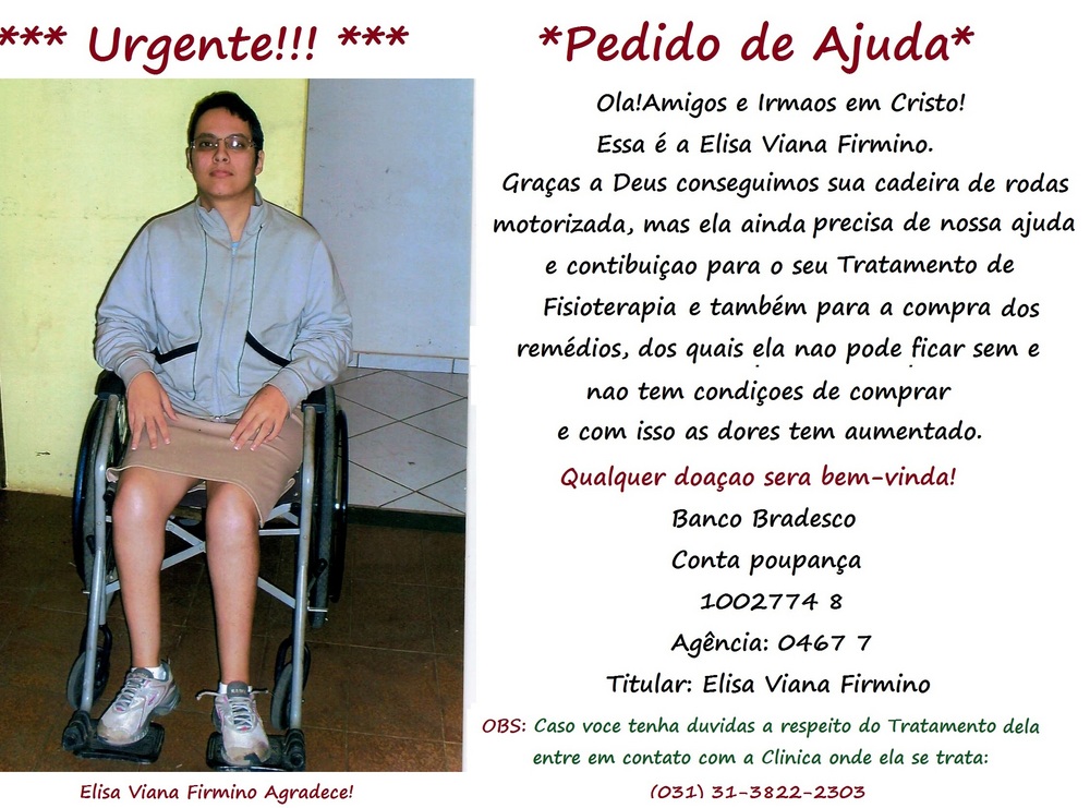 Solidariedade Urgente!