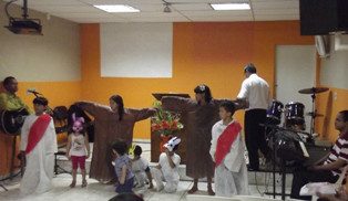 Coreografia no dia da Pascoa 2013