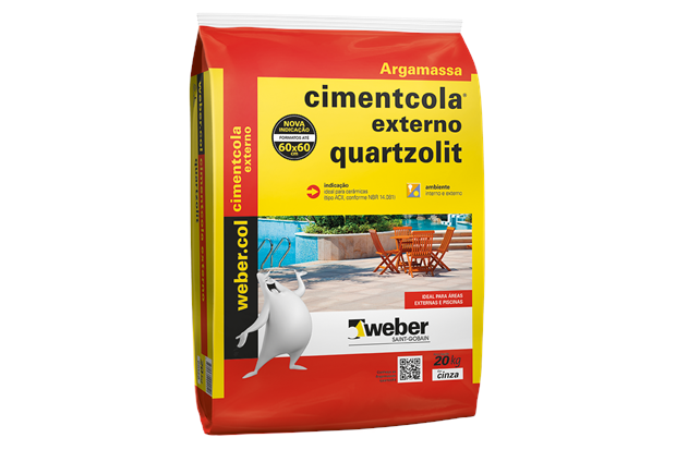 Argamassa Ext AC2 - Quartzolit 