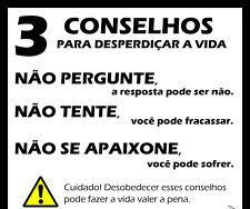 3 conselhos