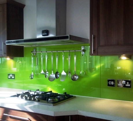 Fachada de vidro para cozinha