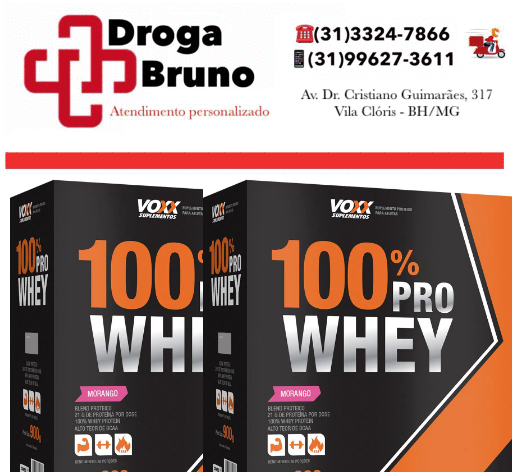 Whey preço BH 