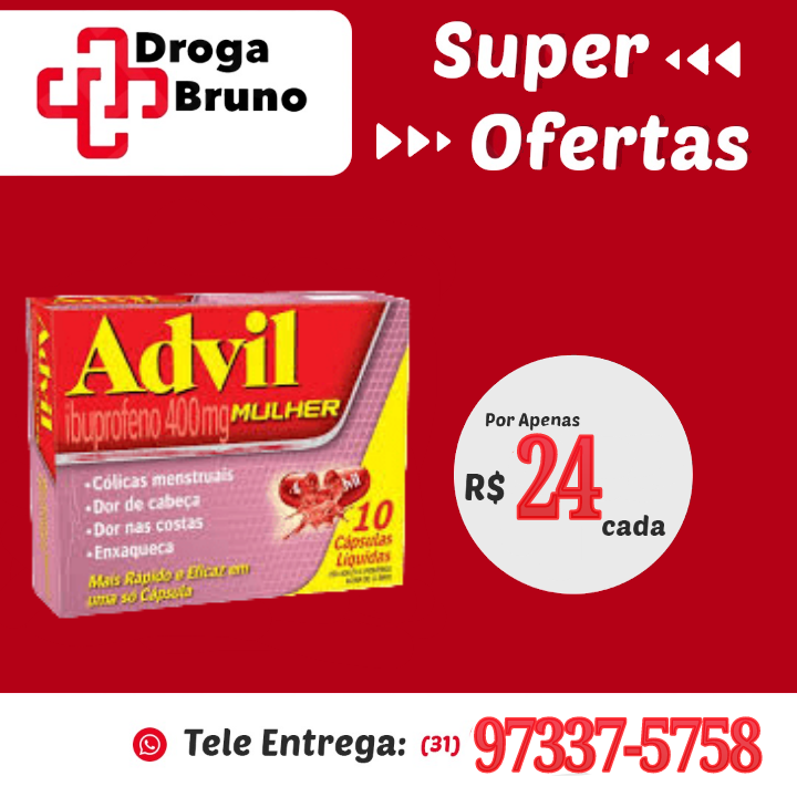 Advil cápsulas gel 