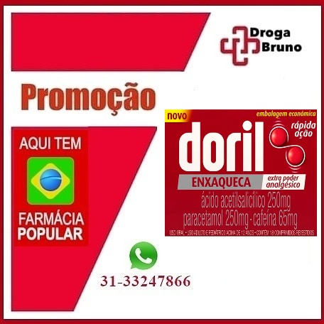 Doril enxaqueca preço Drogaria Bruno