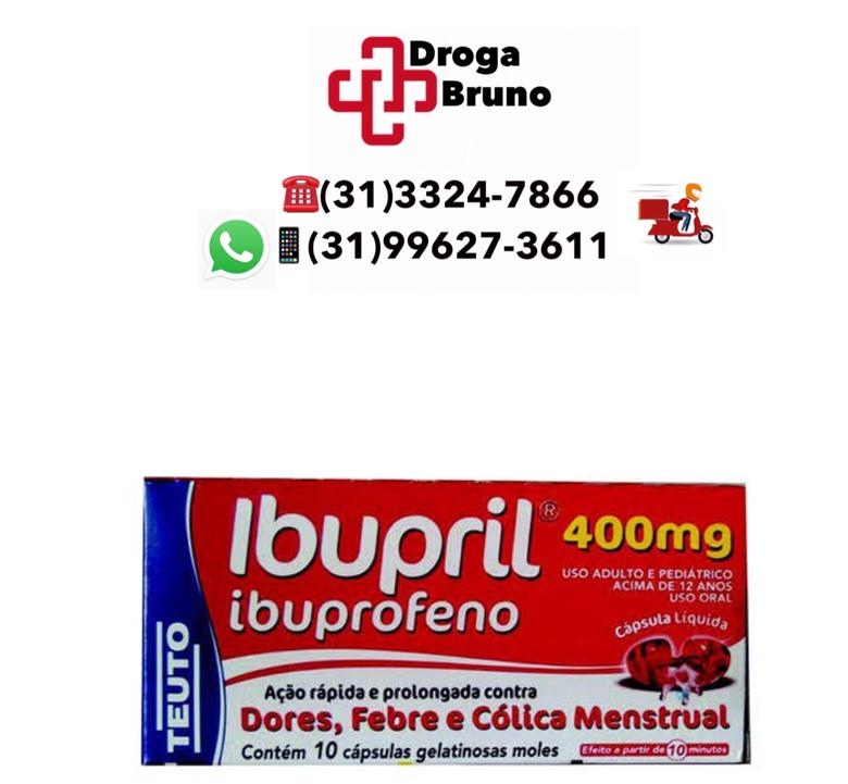 Ibuprofeno bula peço capsula gel