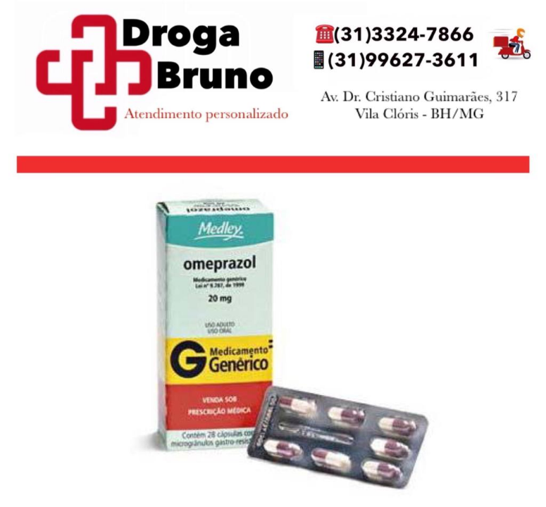 Omeprazol 20 mg preço