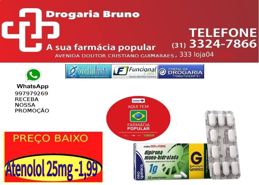 Atenolol promoção bh