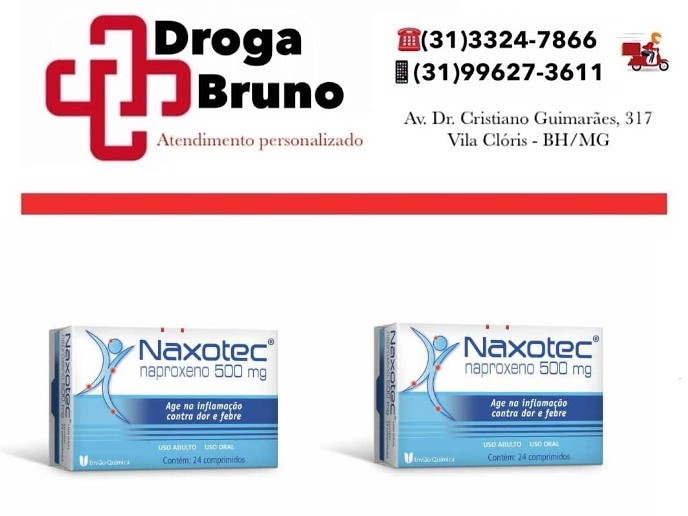 Naproxeno 500mg preço bh