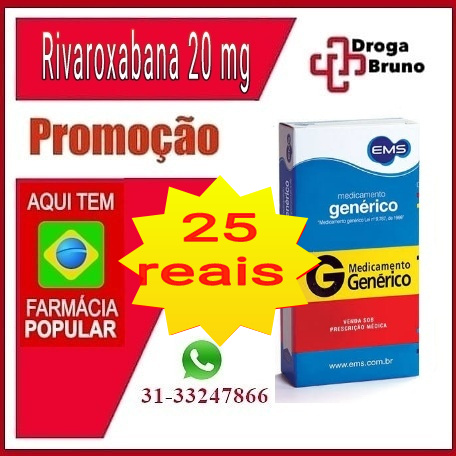 Rivaroxabana 20 bula PDF promoção bh