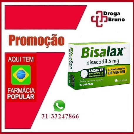 Bisalax bisacodil preço bula