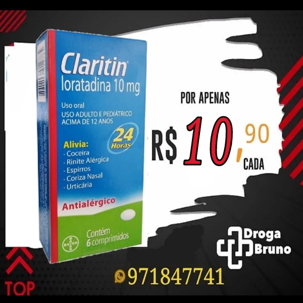 Claritin preço bh loratadina