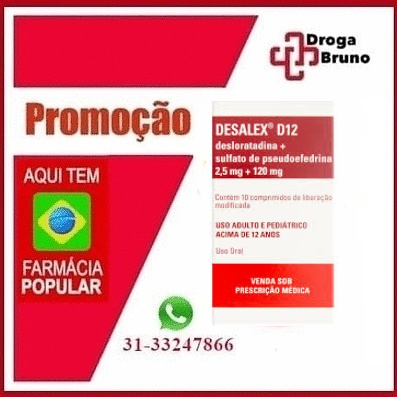 Desalex D12 preço bh