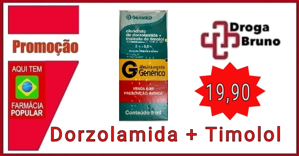 Dorzolamida mais timolol