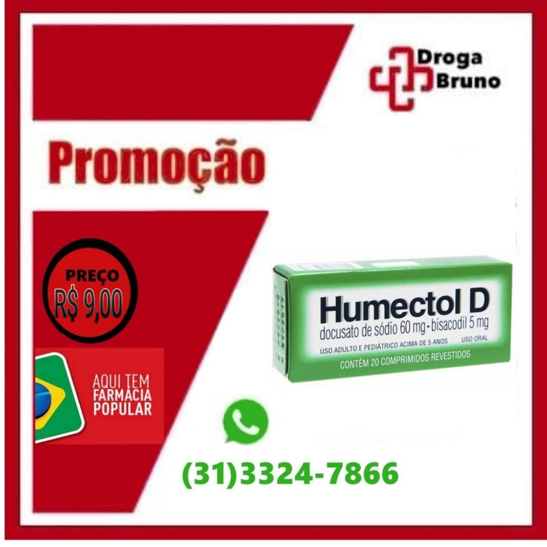 Humectol D preço