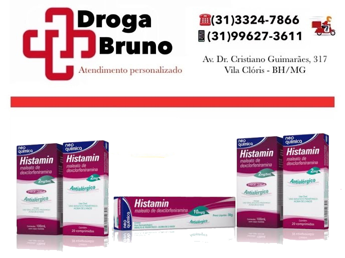 Hystamin preço bh