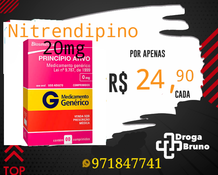 Nitrendipino 20 mg preço bula pdf