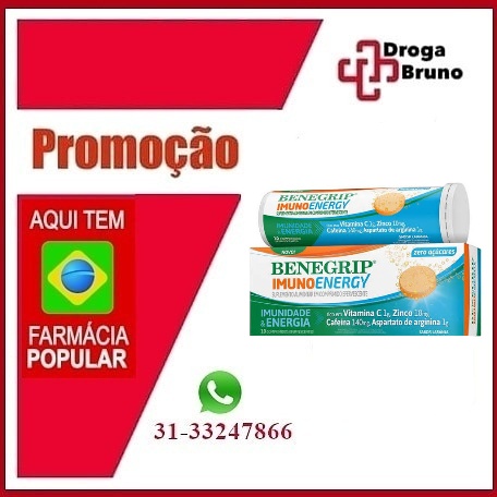 Benegripe arginina cafeína