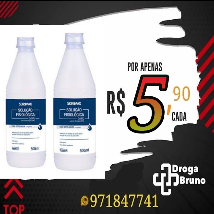 Solução fisiológica preço bh