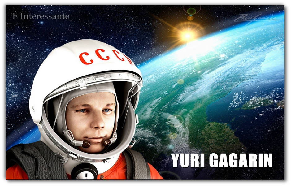 Yuri Gagarin, o primeiro homem no espaço