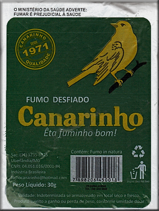 fumo desfiado canarinho