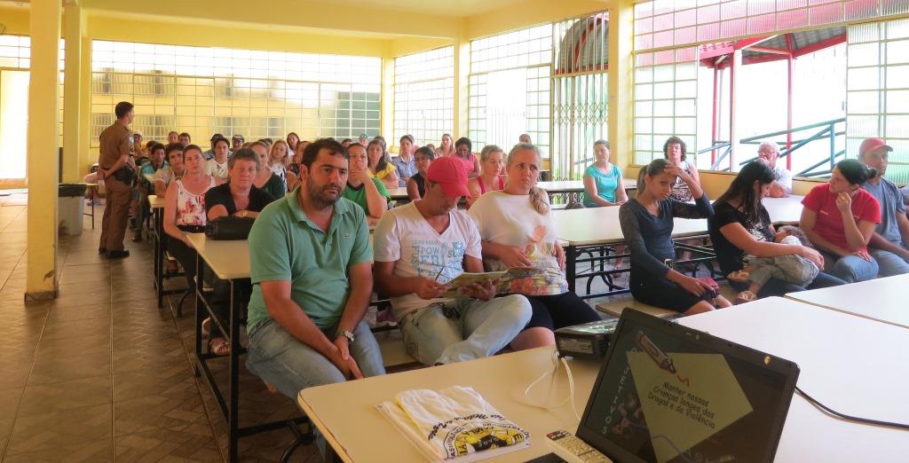 apresentação do programa aos pais