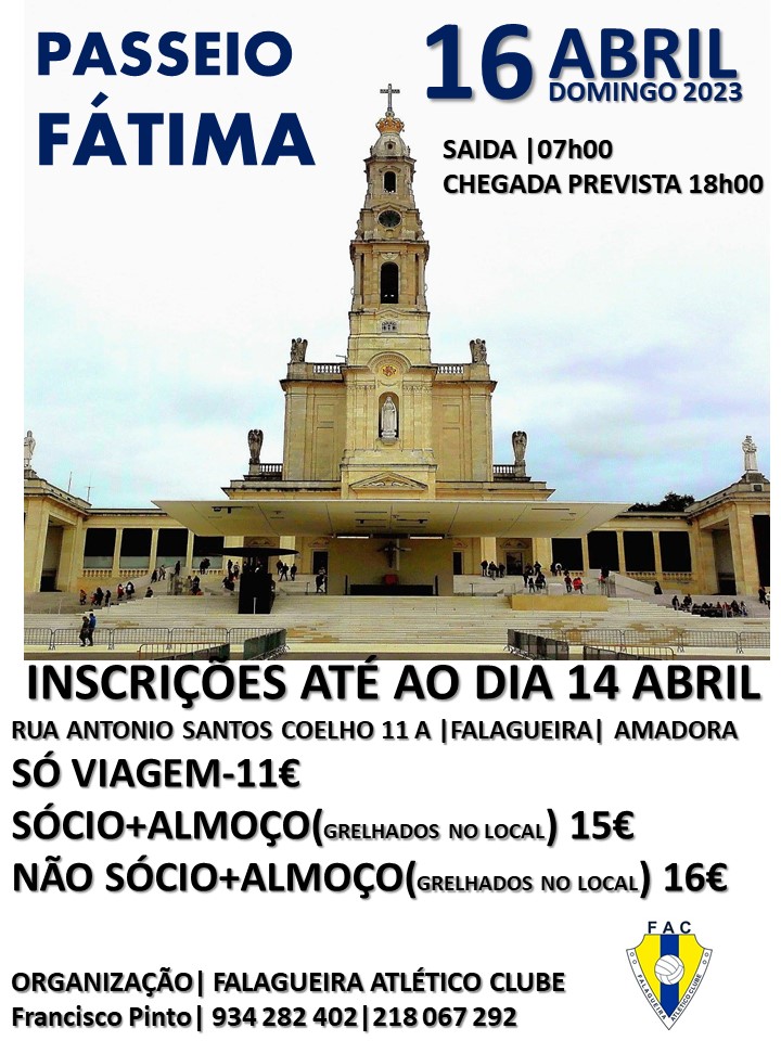 FATIMA 2023 16 ABRIL